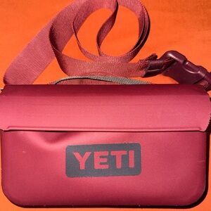 YETI SideKick Dry 1L Waterproof Crossbody Bag – Burgundy
